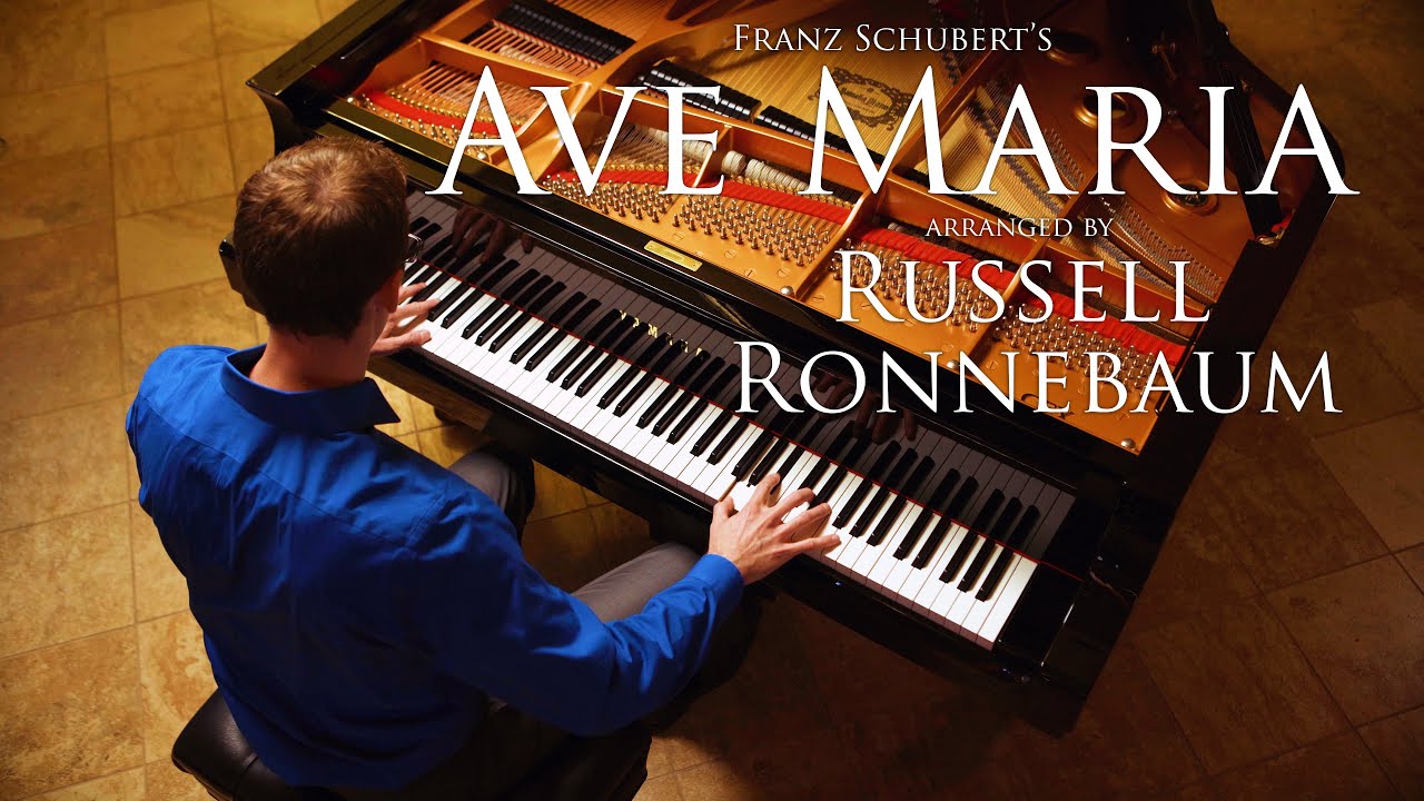 Schubert Ave Maria Piano Solo (Arr. by Russell Ronnebaum)