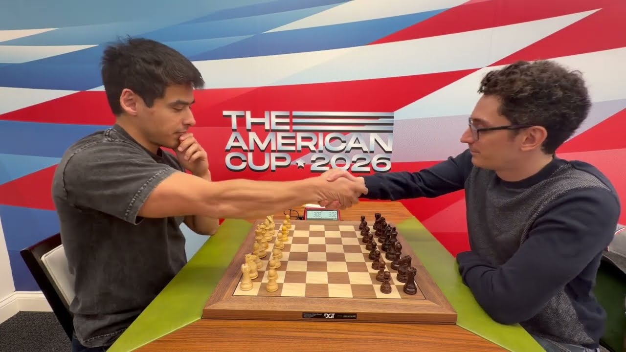 Mark Heimann vs. Fabiano Caruana | The American Cup Blitz