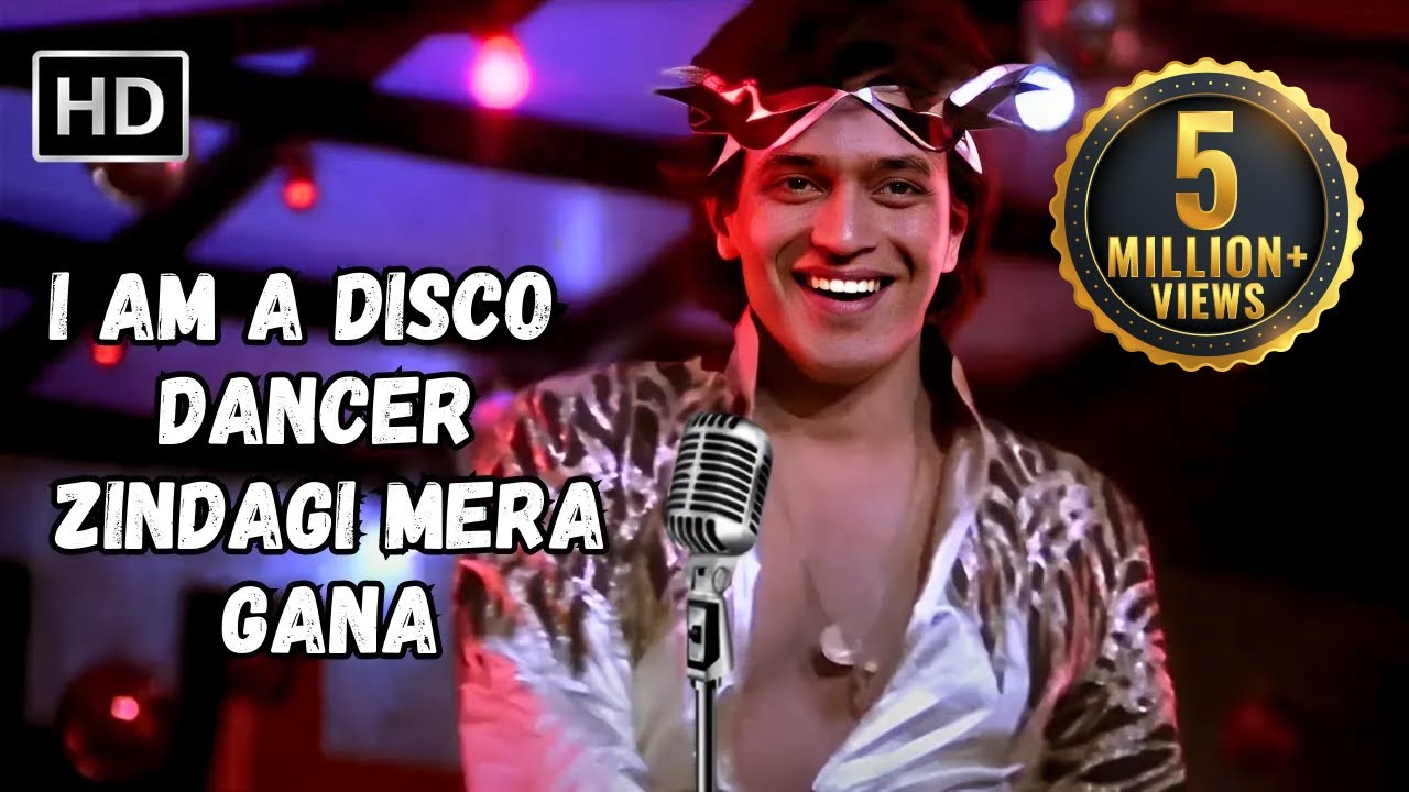 I Am A Disco Dancer Zindagi Mera Gana | Mithun Chakraborty Songs | Disco Dancer Party Songs