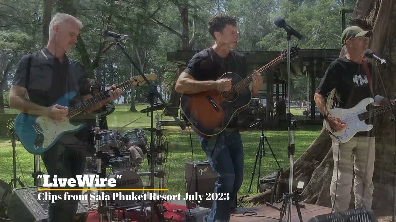 "No Diggity" cover from "LiveWire" Band, Phuket Thailand