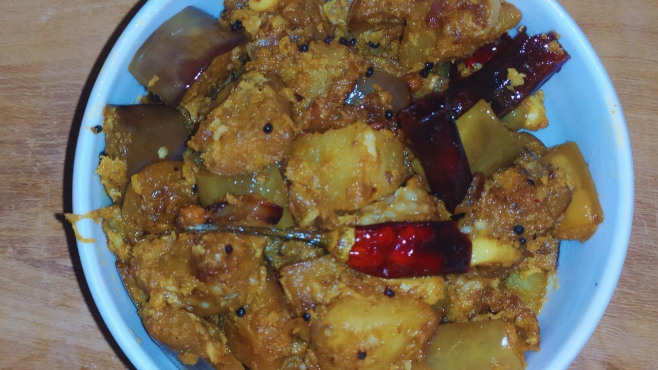 கத்திரிக்காய் உருளைக்கிழங்கு வறுவல் llTasty Brinjal potato roastl #food #video 