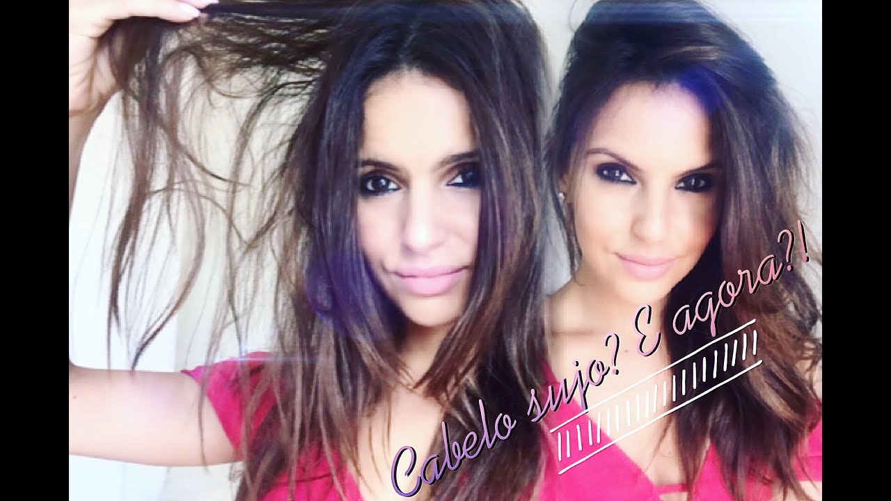 Atrasada? Com o cabelo sujo? E agora?!