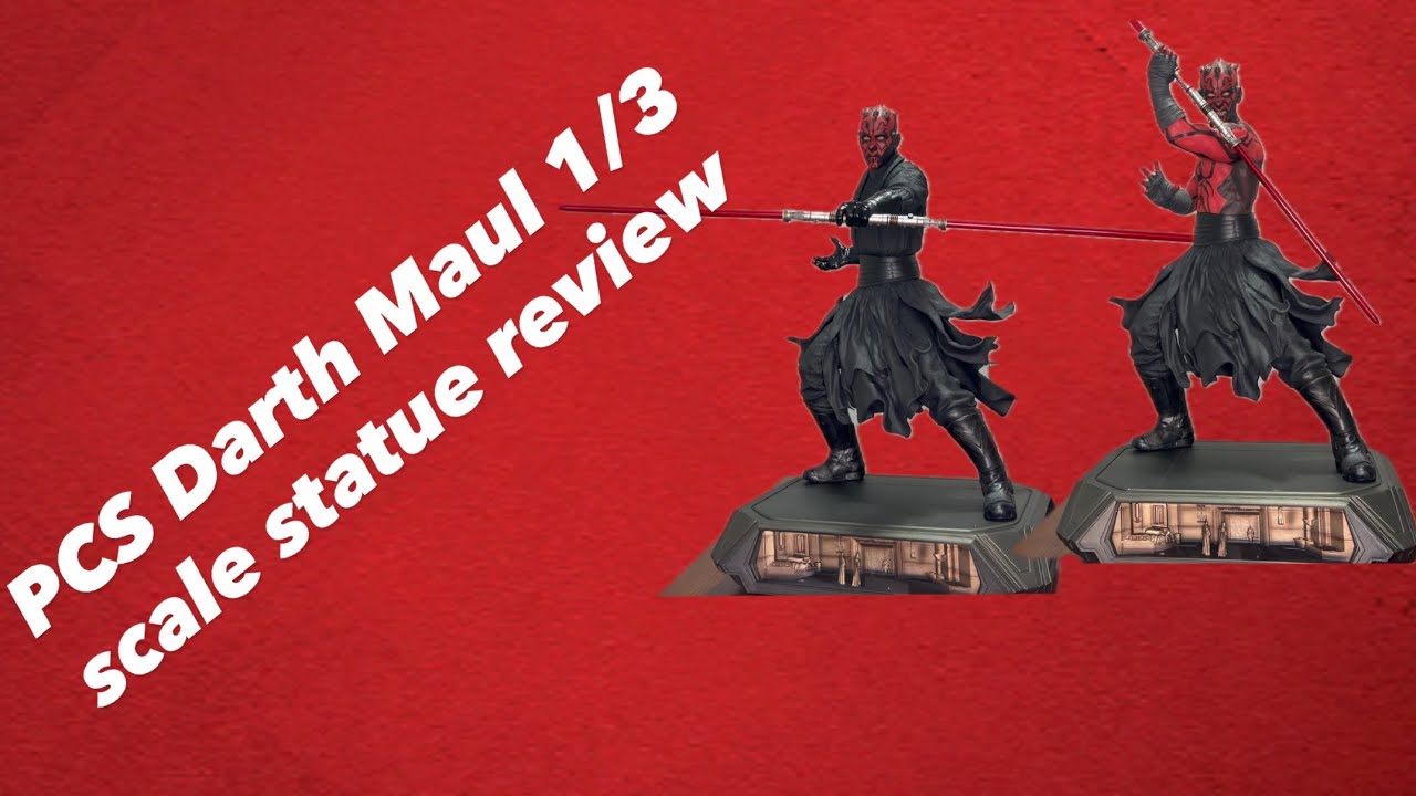 PCS 1/3 scale Darth Maul statue review