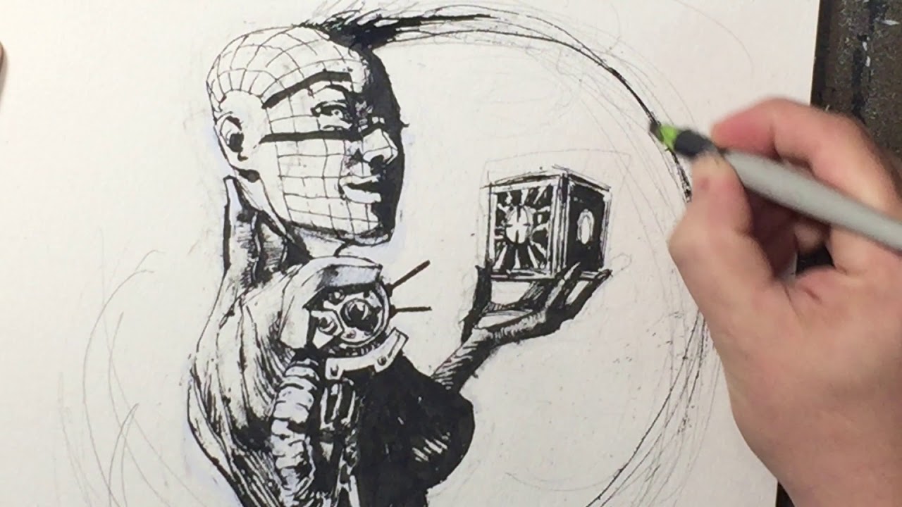 LADY PINHEAD (Process Video)