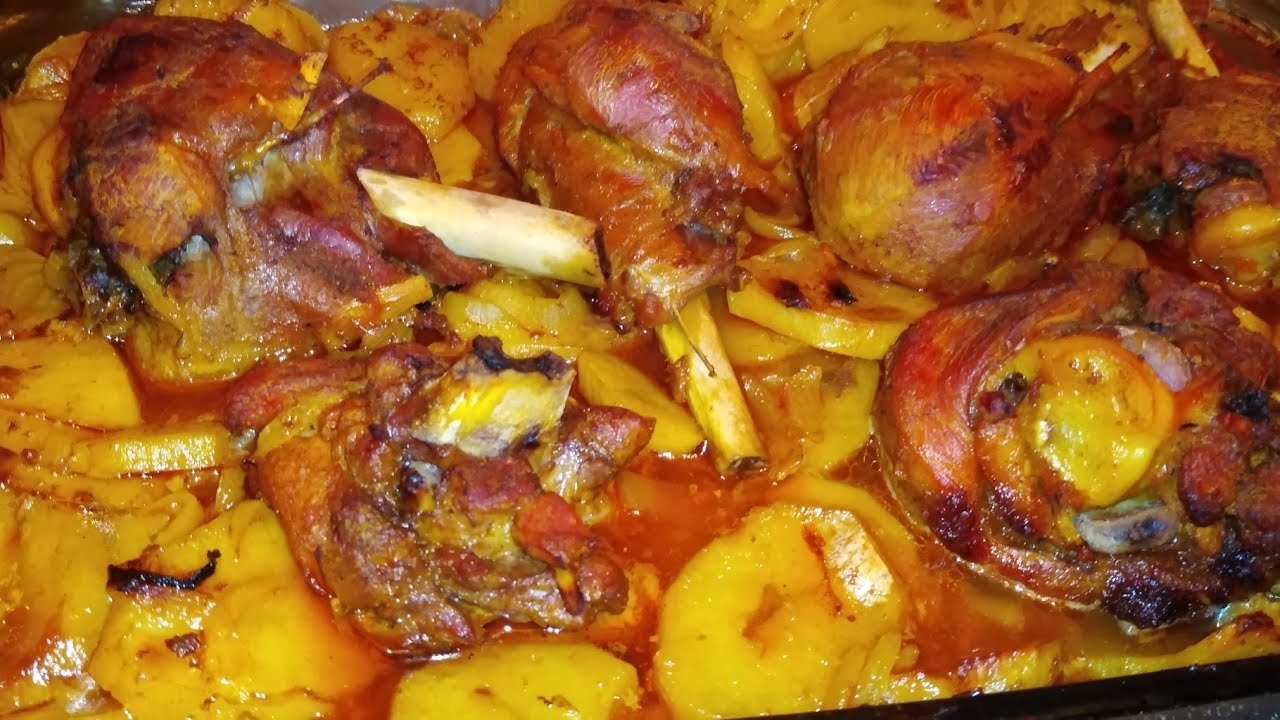 أفخاد الديك الرومي محمرين في الفرن بطريقتي مع تتبيلة مميزة طعم لا يقاومcuise de dind grillèe ou four