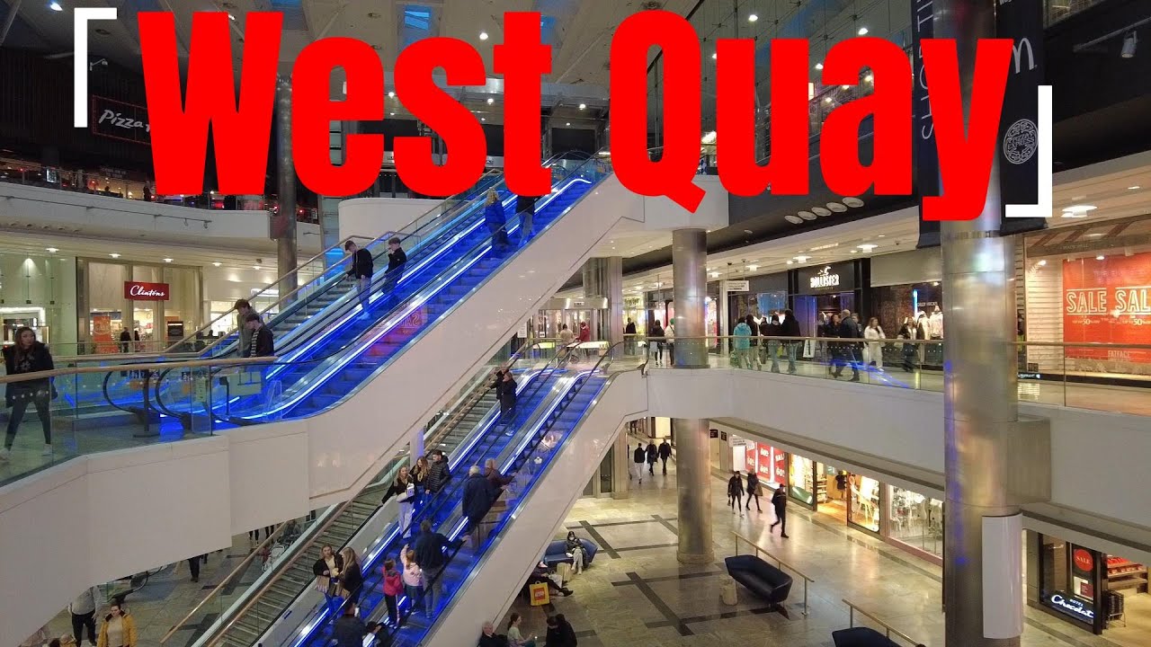 Virtual Tour Of West Quay Shopping Centre In Southampton I UK