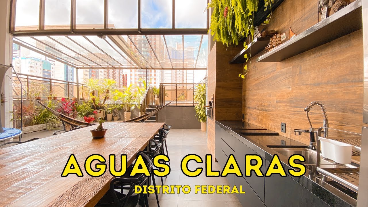 APARTAMENTO DUPLEX REFORMADO E COM AREA DE LAZER PRIVATIVA | AGUAS CLARAS - BRASILIA