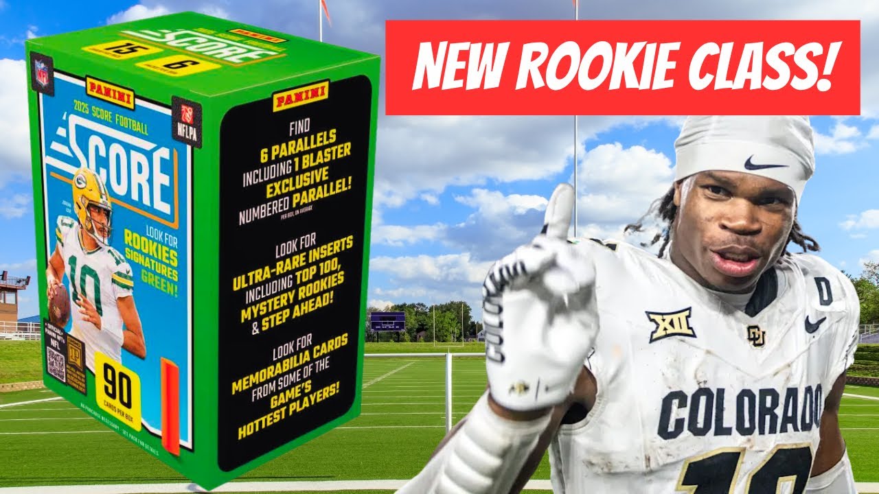 🔥Sanders! Ward! Hunter!🔥 2025 Score Football Blaster Boxes! 