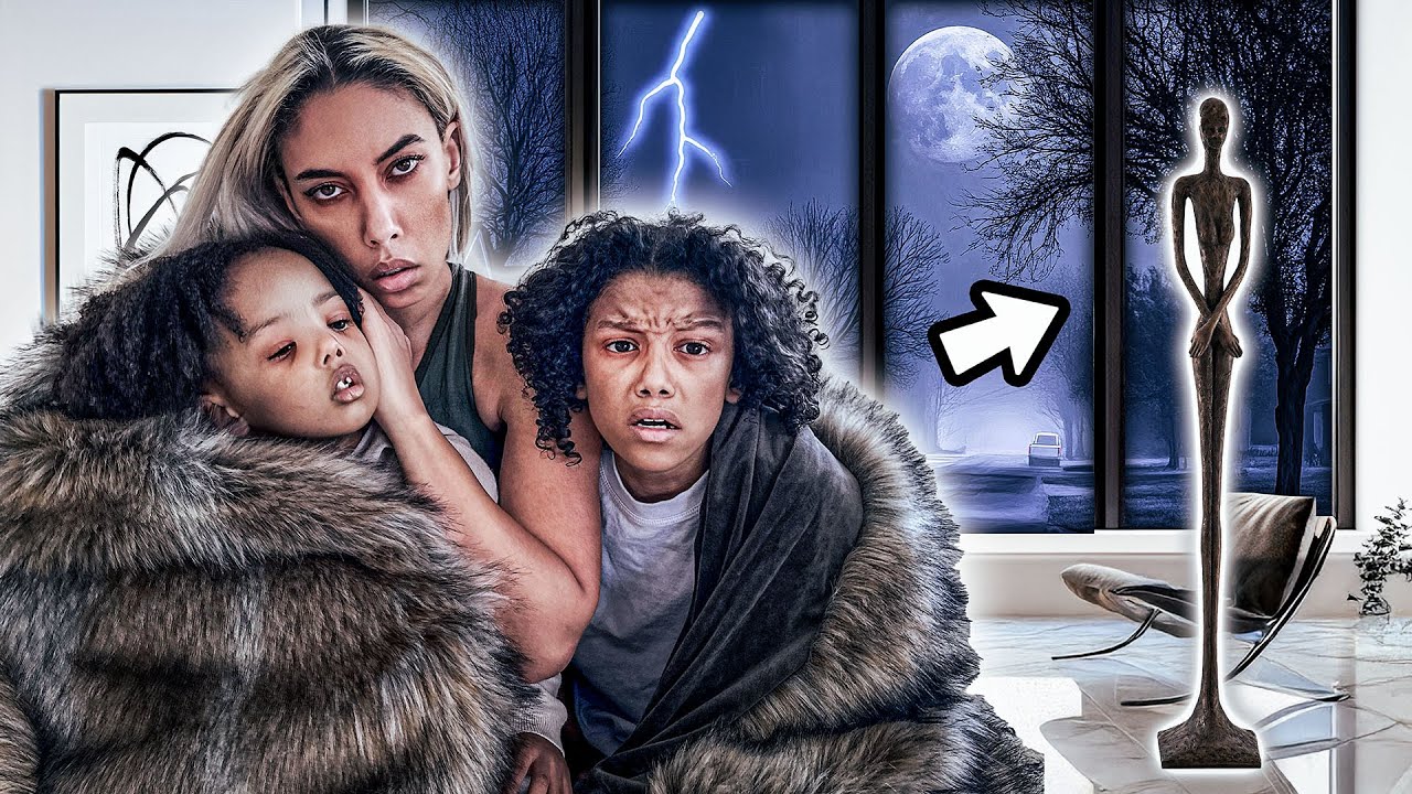 He Left Us Home ALONE! SCARIEST Night Of Our Lives