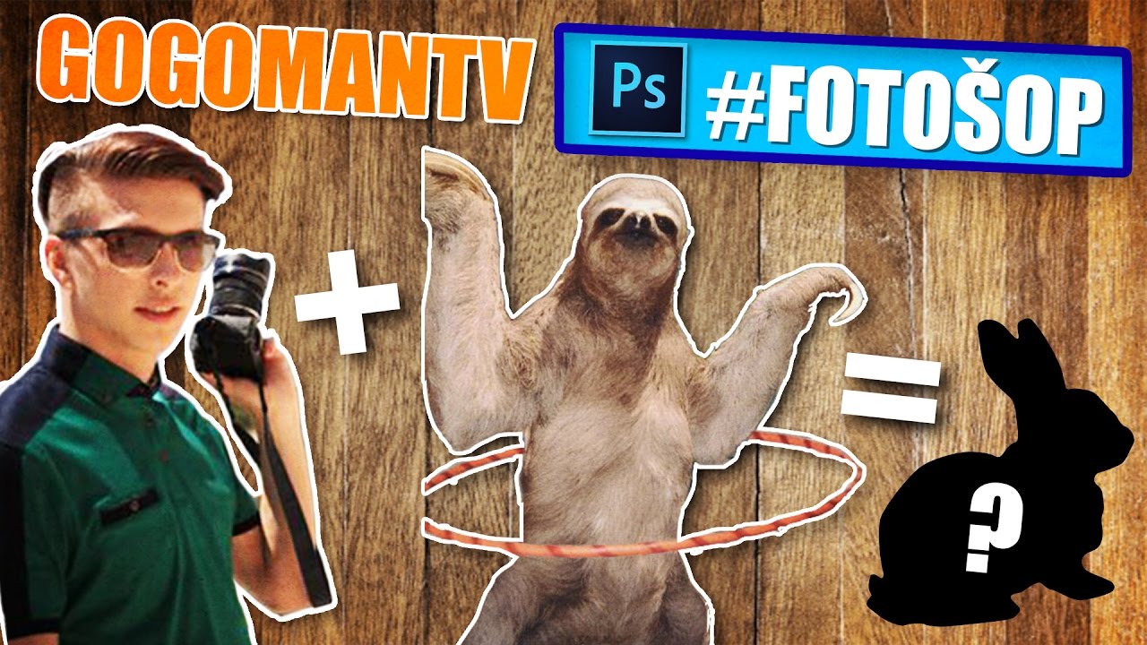 KEBY BOLI YOUTUBERI ZVIERATAMI │ #FOTOŠOP
