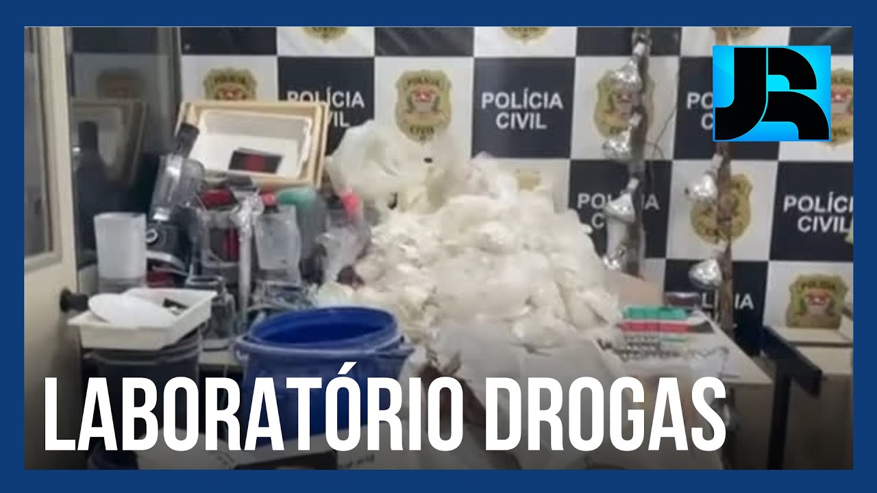 Exclusivo: polícia descobre laboratório que misturava cocaína com fentanil em SP