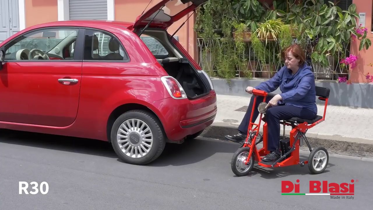 Scooter de mobilit&eacute; pliant R30 DI BLASI