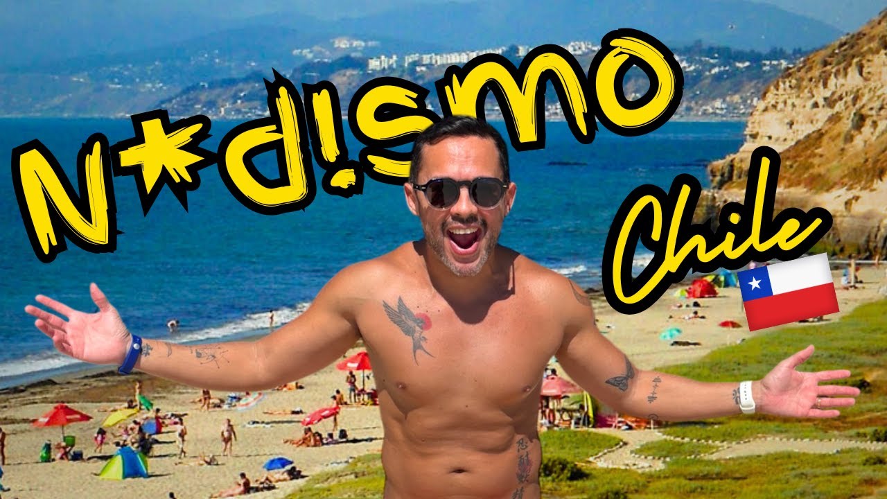 ASI ES UNA PLAYA NUDISTA EN CHILE👀🏖️
