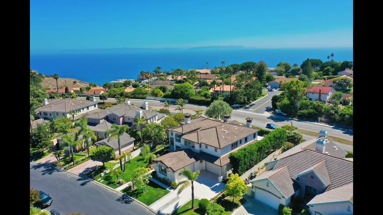 REAL ESTATE DRONE VIDEO: Rolling Hills Estates, California