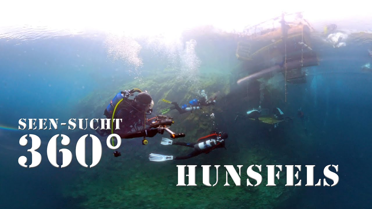 4K 360° VR : Zweiter Tauchgang im Hunsfels : Seen-Sucht