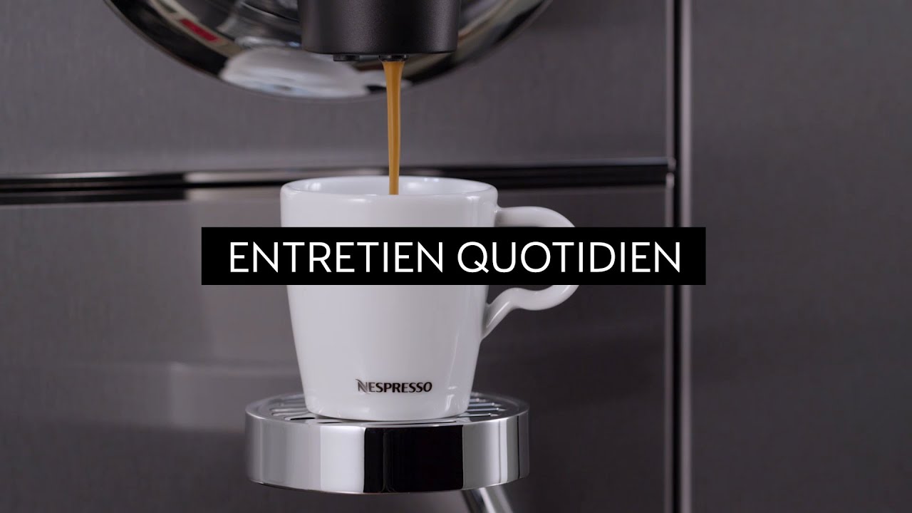 Nespresso Professionnel - Nespresso Momento 100 - Entretien quotidien | FR