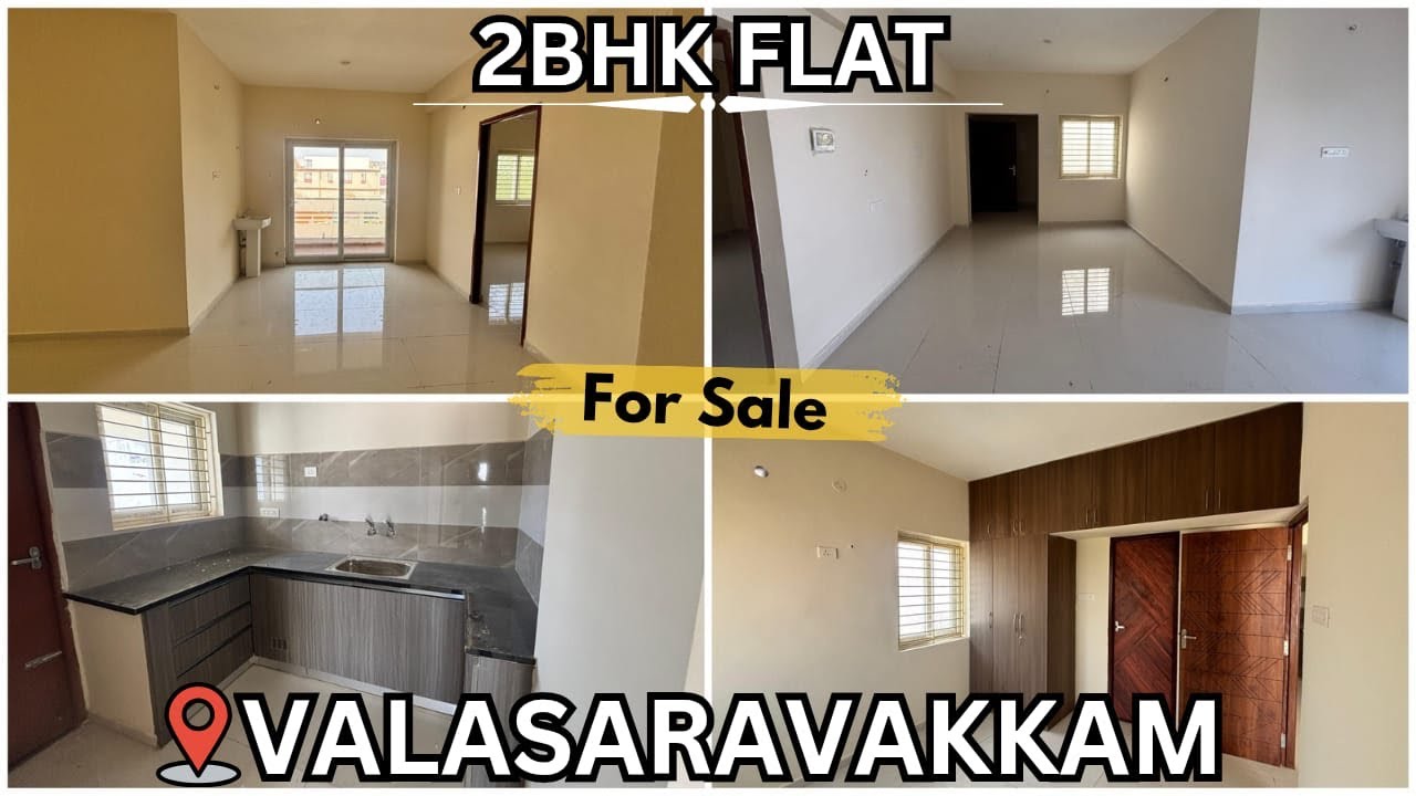 🔥 Best Deal! Spacious 2BHK Flat for Sale in Valasaravakkam – Chennai🎉