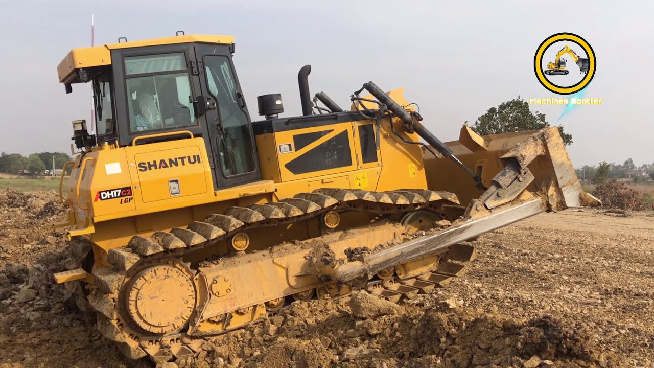 Awesome New Bulldozer Shantui DH17c2 lgp Power Pushing Soils