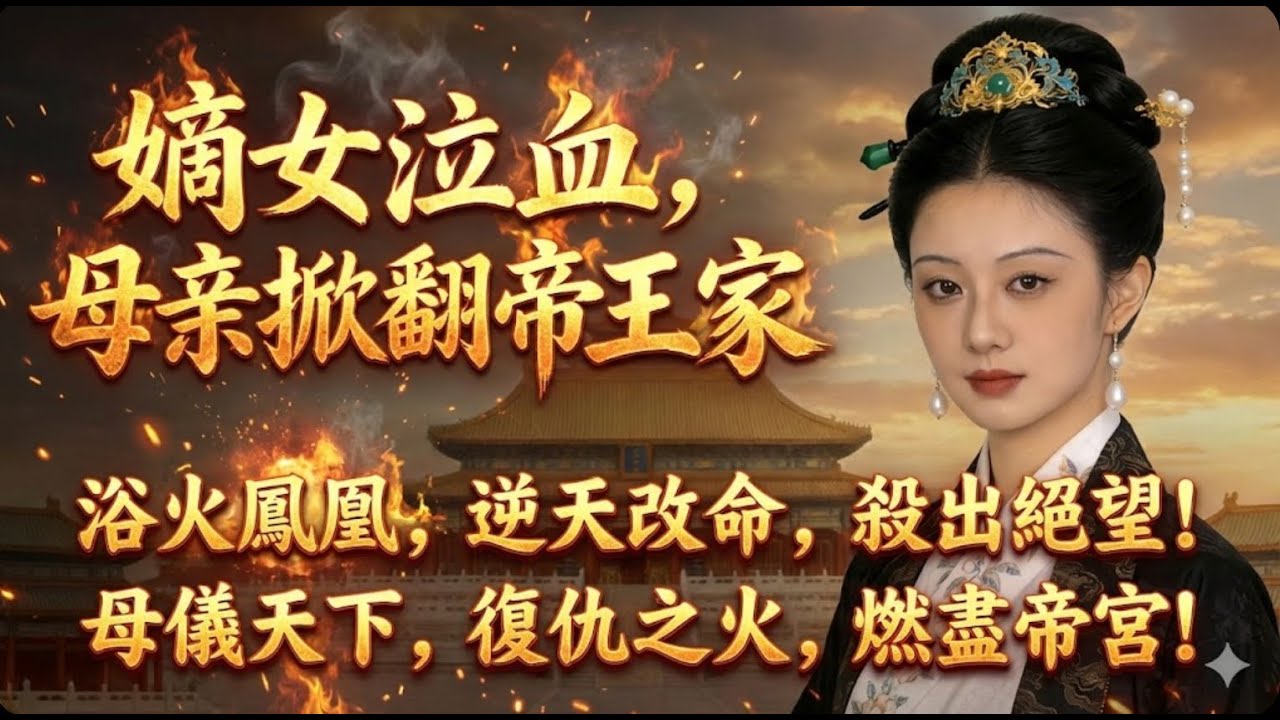 「娘，我好痛...」聽完女兒的遺言，溫柔的母親一夜白頭...👵 她血洗皇宮，踩著皇帝的頭顱：「現在，你也知道痛了嗎？」《嫡女泣血，母親掀翻帝王家》