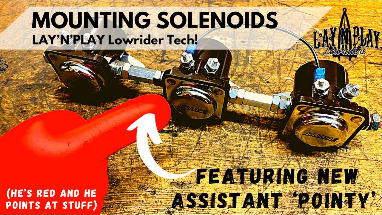 LOWRIDER TECH — монтаж соленоидов по принципу Lay’N’Play!