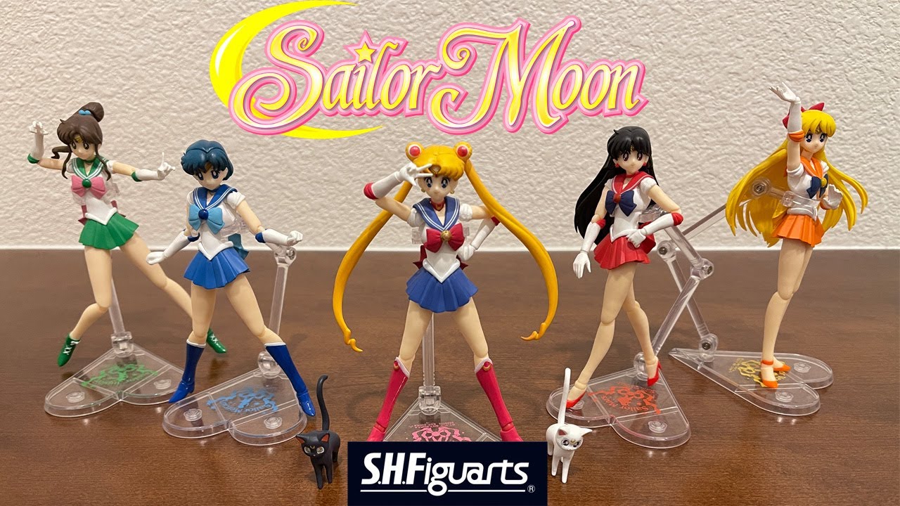 Sailor Moon SH Figuarts Animation Color Edition Inner Guardians Collection [Moonlight Densetsu]
