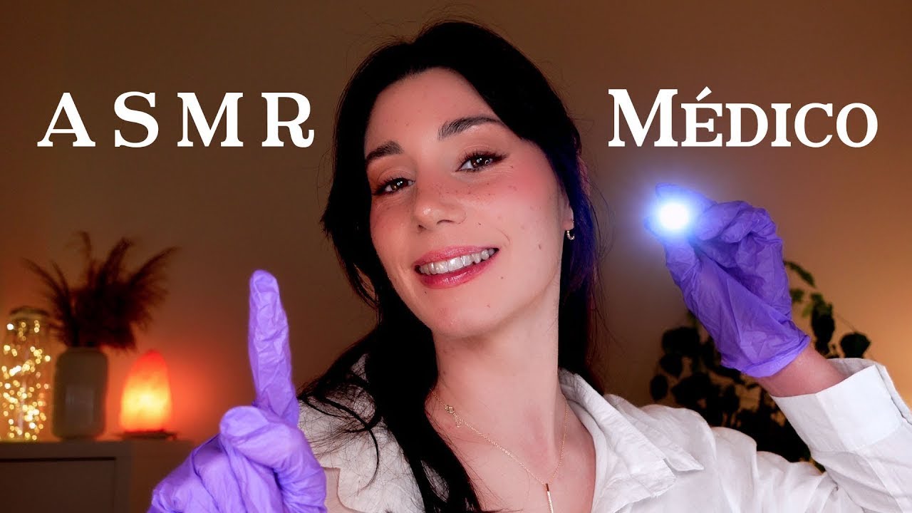 ASMR MÉDICO 3 HORAS 👩🏻‍⚕️ TE CUIDO 💤 Roleplay en Español