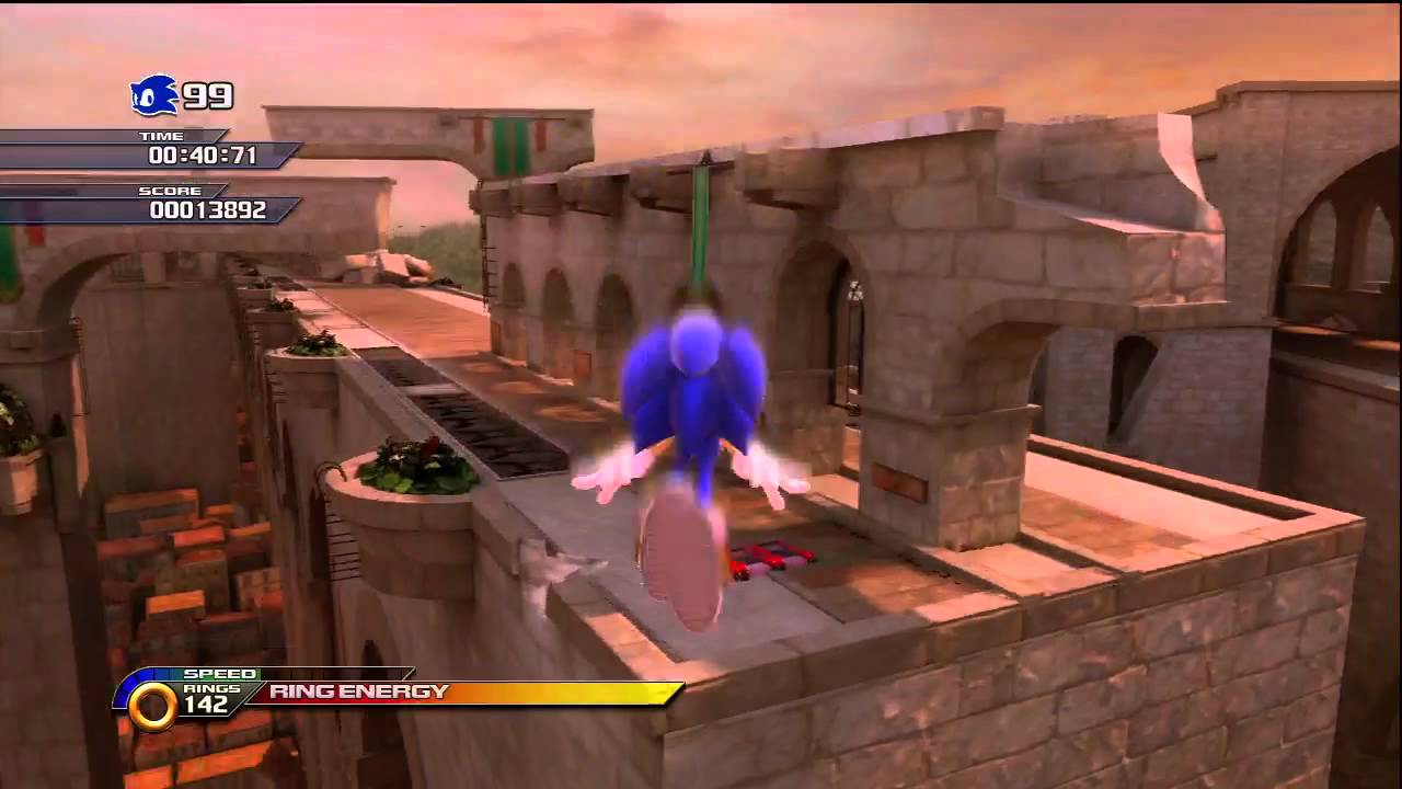 Sonic Unleashed: Spagonia Day (Rooftop Run Act 4) [ HD]