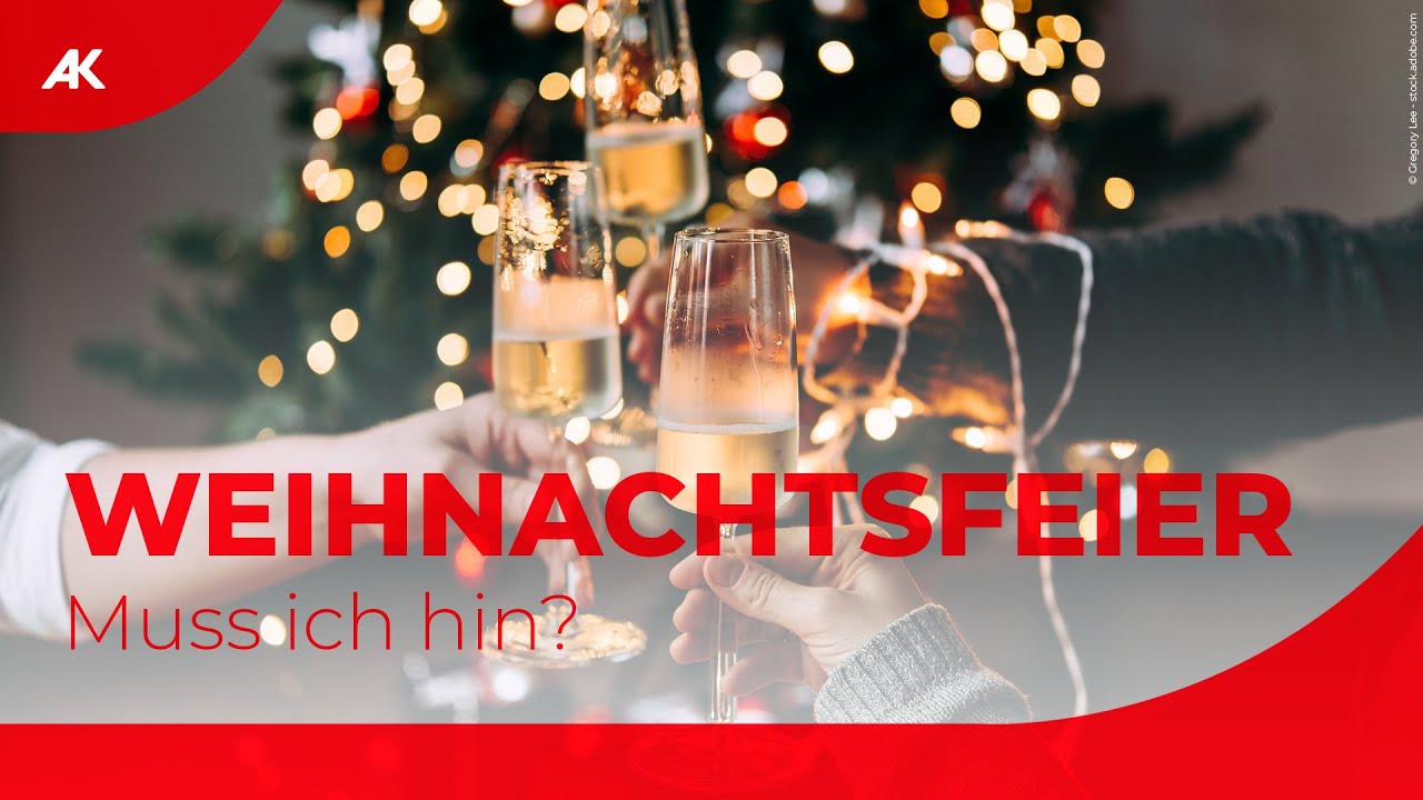 Weihnachtsfeier in der Firma: Ist es Arbeitszeit? | Arbeitsrecht