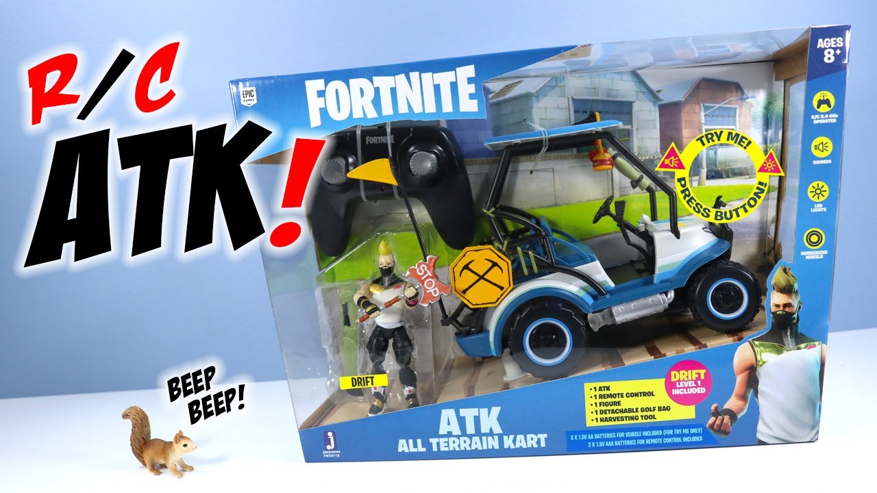 Fortnite Toys Remote Control ATK All Terrain Kart goes Fast! Jazwares