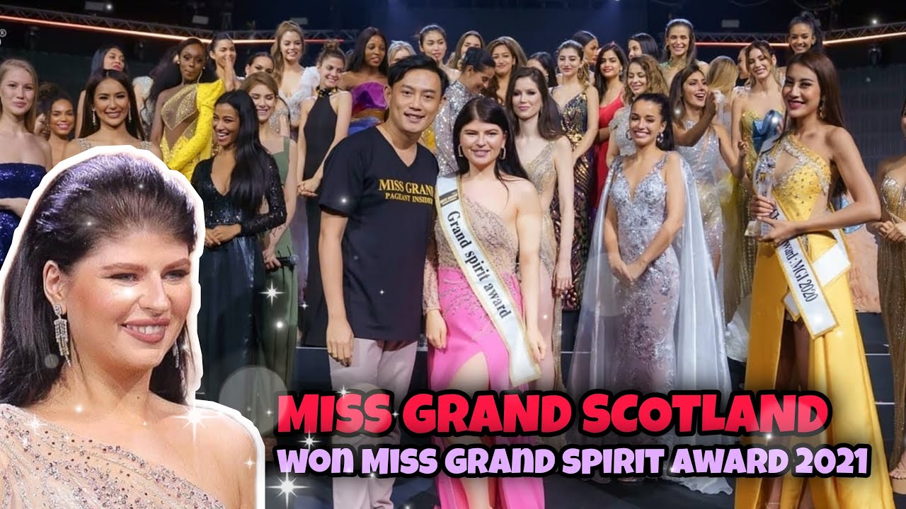 MISS GRAND SCOTLAND 2020- GRAND SPIRIT AWARD