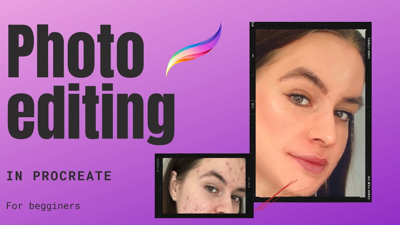 Photo Editing in procreate | say no to Photoshop