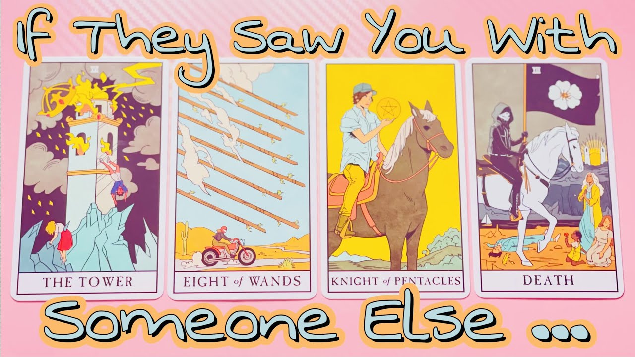 😱👀If They Saw You With Someone Else👀😱 How Would They React?🤔🔥 Pick A Card Reading🔮✨