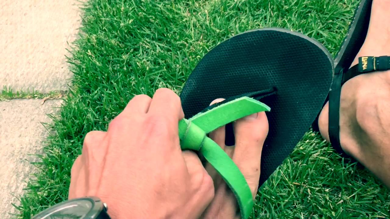 How to adjust straps on Luna Sandals