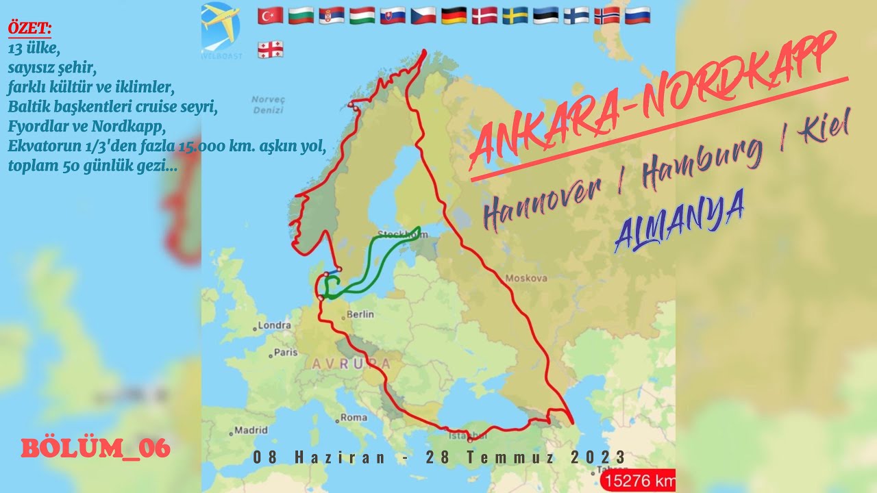 NORVEÇ KARAVANLA YURT DIŞI GEZİMİZİN  ALMANYA BÖLÜMÜ(6)