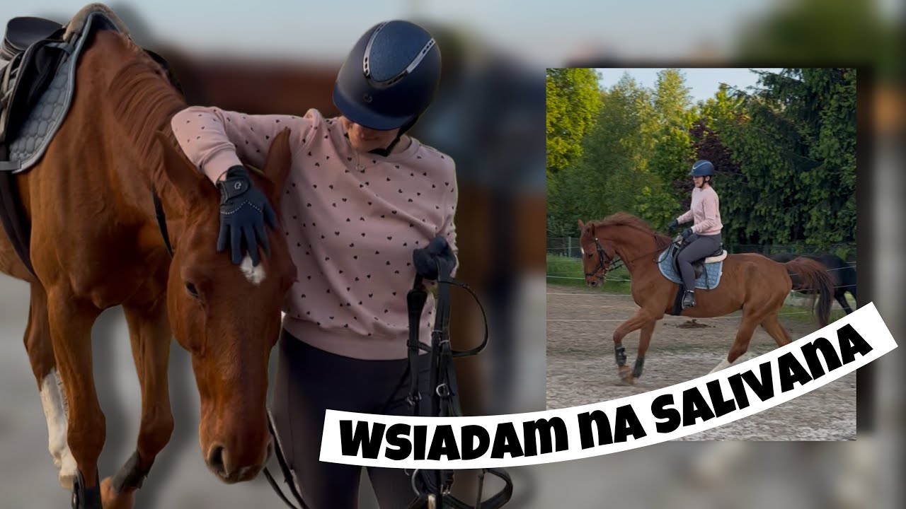 W KOŃCU W SIODLE! WSIADAM! 🙉😍 || VLOG ZE STAJNI