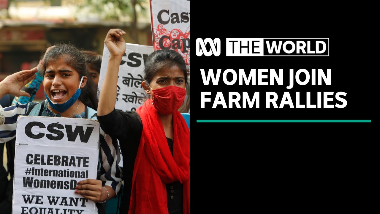 Thousands of women join Indian farmers' protests against new laws | The World