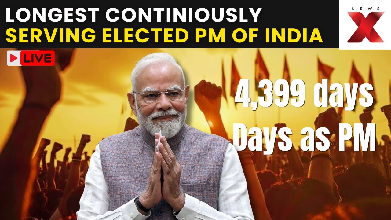 LIVE: PM Modi Completes 12 Years In Office | Longest Continuously Elected Serving PM of India