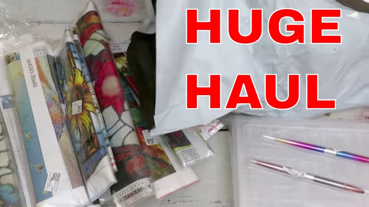 Fansells Huge Diamond Painting Haul and More #diamondpainting #fansells