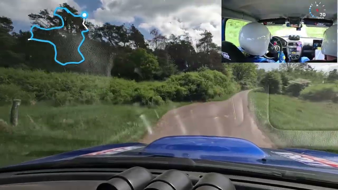 Löwenrallye Birkenfeld Historic 03.05.2025 WP2