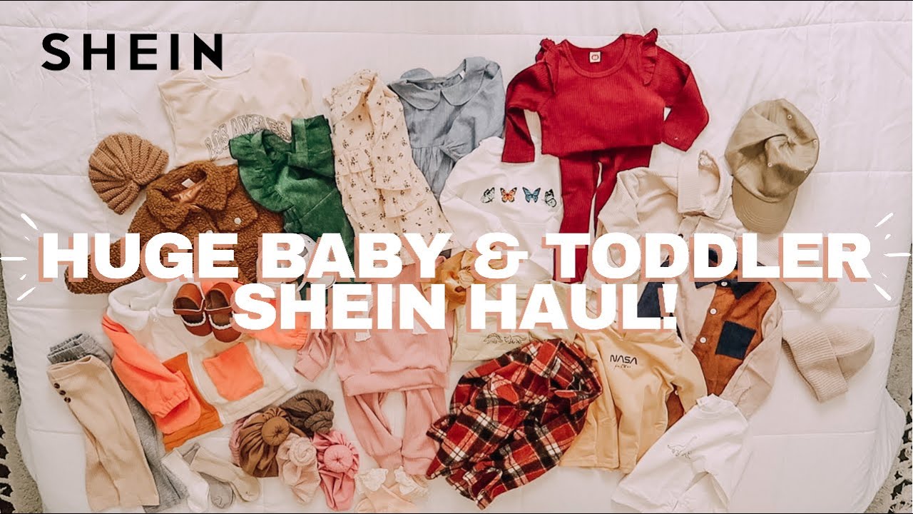 HUGE SHEIN BABY & TODDLER CLOTHING HAUL! FALL & WINTER 2021 | Emma Donaldson