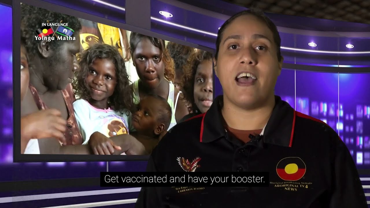 FiRST NATiONS TV   COVID Vaccine Update 17  - YOLNGU MATHA