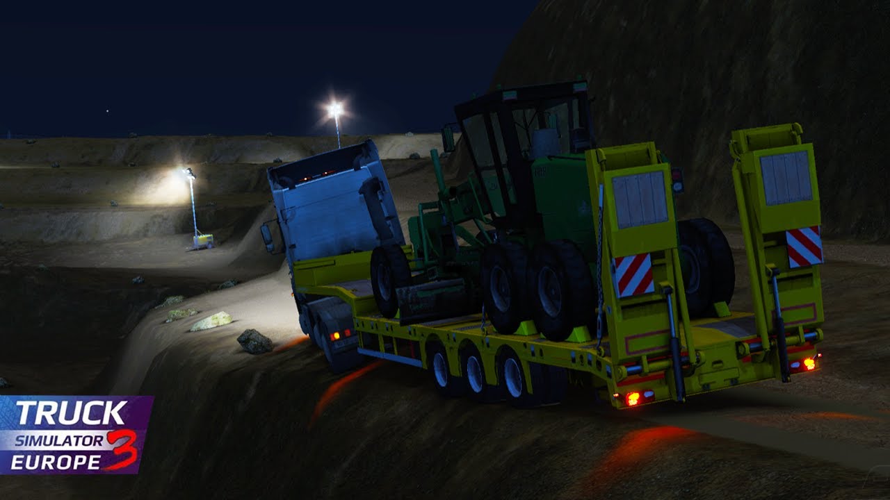 Gece Karanlığında Madenden Çıkıyoruz !!! Truckers Of Europe 3