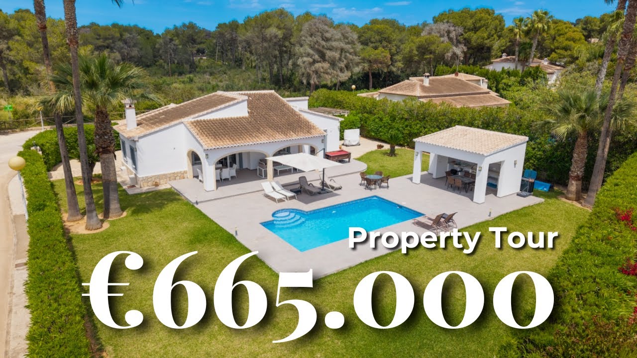 Inside A Modern And Affordable Villa in Javea, Costa Blanca - Spain