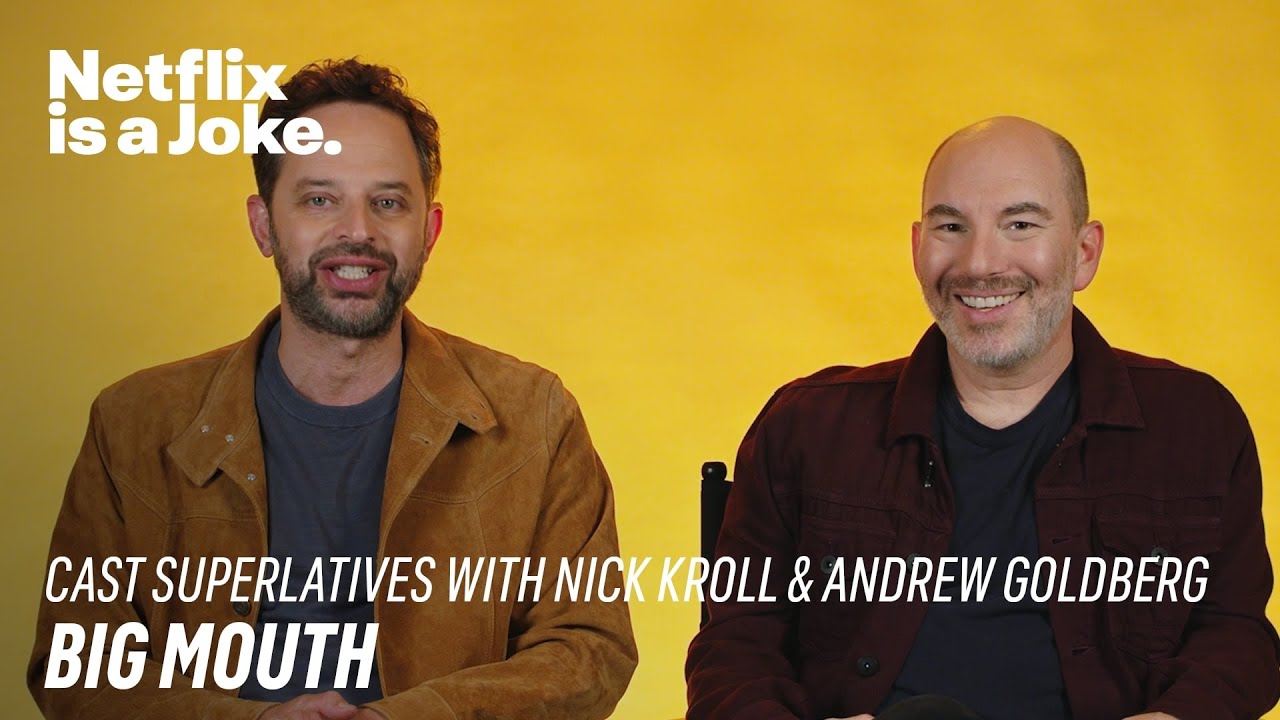 Nick Kroll and Andrew Goldberg Choose Cast Superlatives | Big Mouth | Netflix