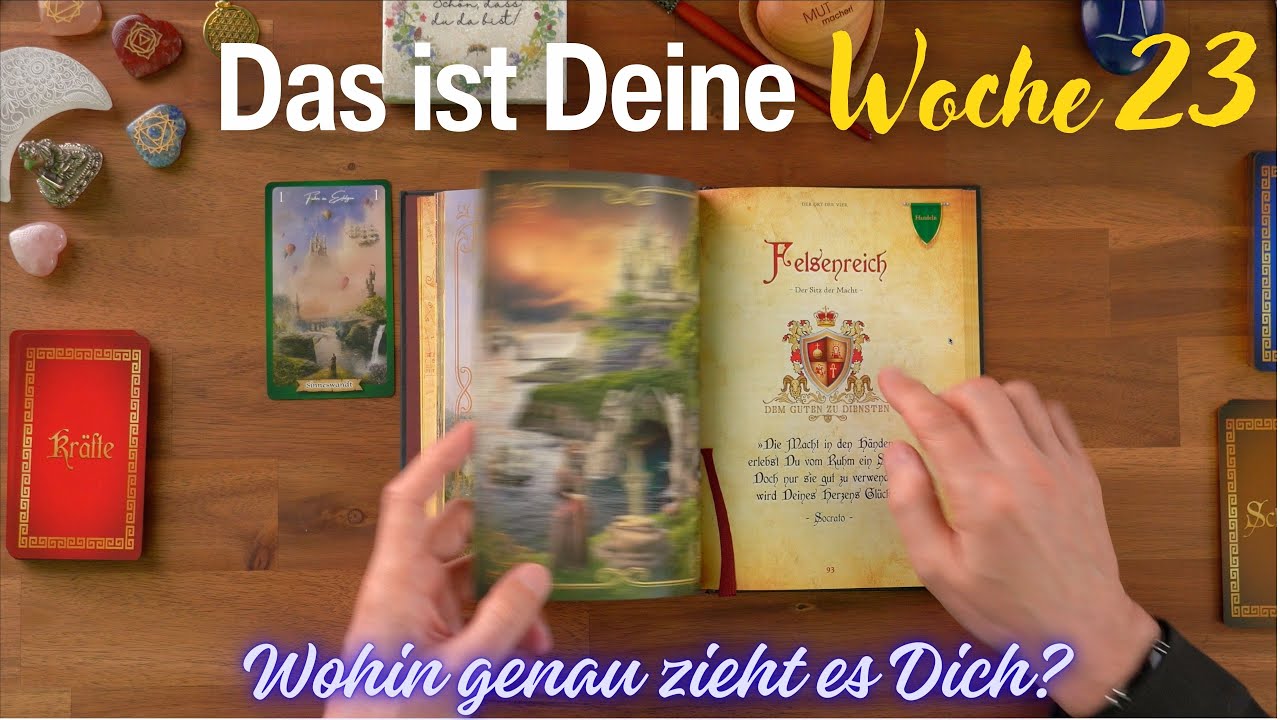 Tarot Wochenlegung 23: Wohin zieht es Dich? Rastlosigkeit vs Stille?