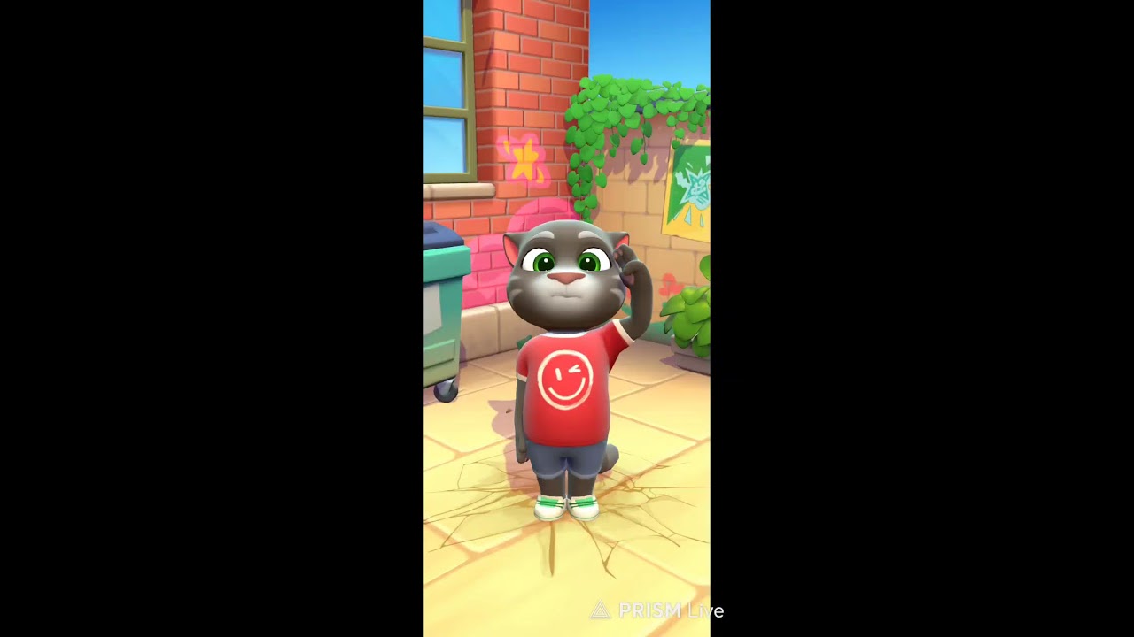 talking tom live #talkingtom #talkingtom2 #trending #live #funnycat #satisfying