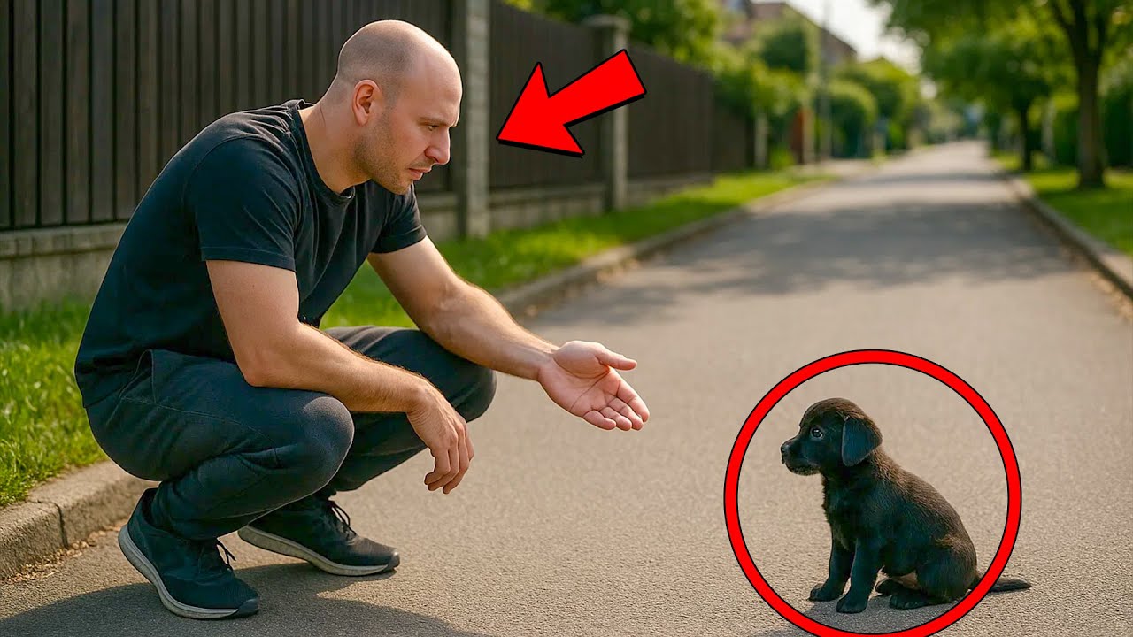 Uomo trova un cucciolo smarrito e lo porta a casa: il giorno dopo accade l'incredibile!
