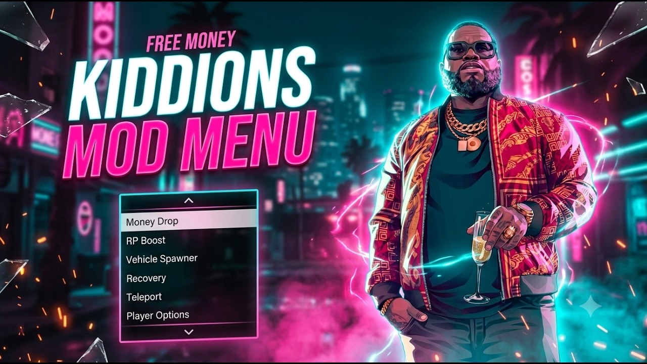 [BEST 2026] GTA 5 Online Mod Menu | Mod Menu GTA & GTA 5 Mod Menu Tutorial - Kiddions 2026