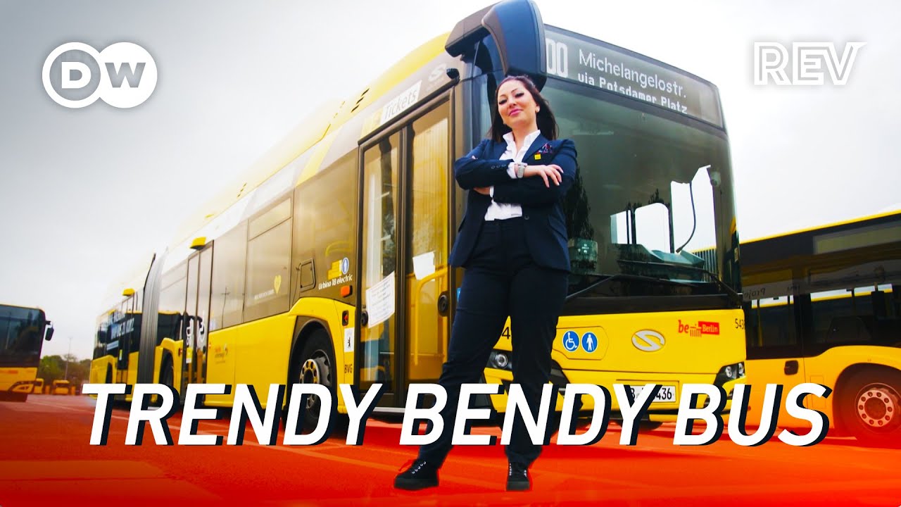 Berlin by Electric Bendy Bus