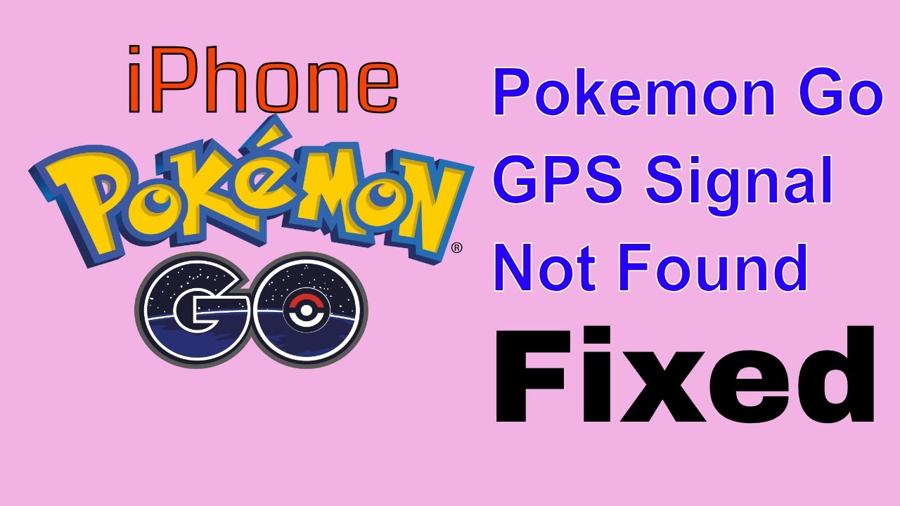 Fix iPhone pokemon go gps signal not found Error after iOS 15.5 Update in 2022